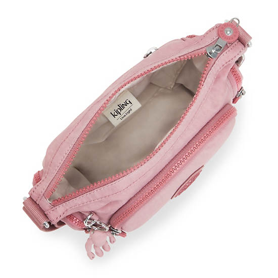 Bolsos Cruzados Kipling Gabbie Mini Lavanda Rosas | MX 1120CT